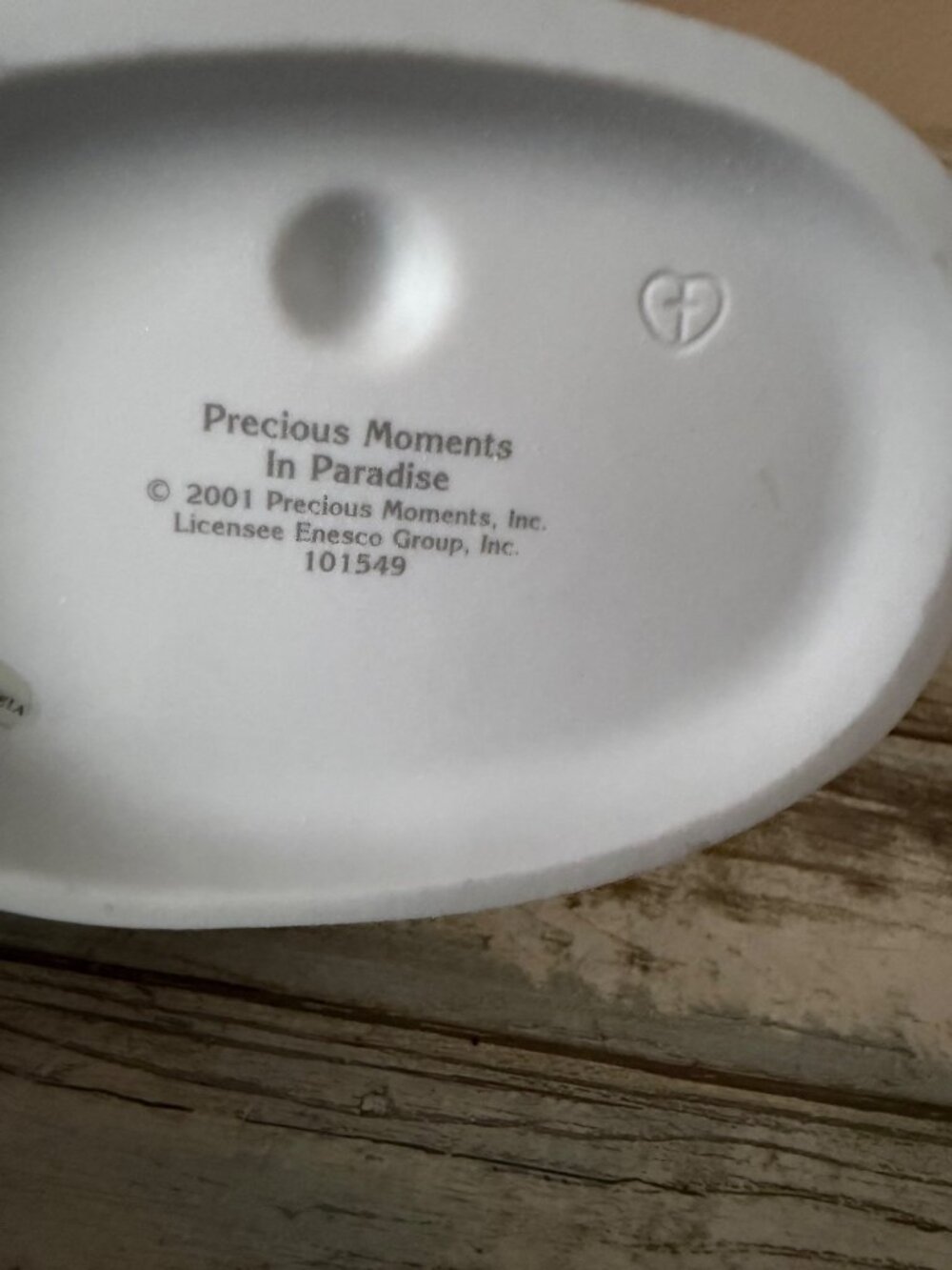 Precious Moments 2001 In Paradise 101549 + Aloha Bear Ornament 101550 Set - Picture 8 of 15